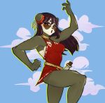  ankama anthro dofus female giant_panda mammal martial_arts muscular muscular_female pandawa solo tomaturj ursid video_games wakfu 