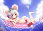  animal animal_ears bikini granblue_fantasy klaius mouse swim_ring swimsuit vikala_(granblue_fantasy) water 