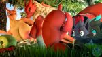  16:9 3d_(artwork) all_fours anal anal_penetration anthro big_breasts blaziken bodily_fluids breasts buttplug charizard digital_media_(artwork) female garbear genital_fluids genitals grass group hi_res huge_breasts nintendo nipples outside penetration pok&eacute;ball pok&eacute;mon pok&eacute;mon_(species) pussy pussy_juice sex_toy tree video_games widescreen zorua 