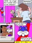  buster_bunny calamity_coyote comic fifi_le_fume kthanid mary_melody montana_max tiny_toon_adventures 