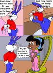  buster_bunny comic kthanid mary_melody tiny_toon_adventures 