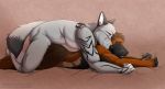  2019 anal anal_penetration anthro anthro_on_anthro anthro_penetrated anthro_penetrating anthro_penetrating_anthro arched_back canid canine canis domestic_dog duo eyes_closed from_behind_position grabbing_sheets kingparked lying male male/male male_penetrated male_penetrating male_penetrating_male mammal markings on_front penetration romantic_couple sex wolf 