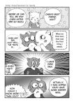  &lt;3 2020 4koma 5_fingers aniapt_(manga) anthro black_nose blush boba_bearstein bodily_fluids cheek_spots cheek_tuft clothed clothing comic cute_fangs digital_media_(artwork) duo english_text facial_tuft fingers greyscale hair heart_nose hoodie male mammal manga mephitid messy_hair monochrome multicolored_body open_mouth pattern_background screentone simple_background skunk speech_bubble sweat sweatdrop tapirclip text text_box thought_bubble topwear tuft two_tone_body ursid whispering 