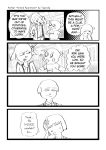  &lt;3 2020 4koma 5_fingers aniapt_(manga) anthro black_nose blush boba_bearstein bodily_fluids canid canine canis cheek_spots chien clothed clothing comic detailed_background digital_media_(artwork) domestic_dog duo english_text fingers greyscale happy heart_nose jacket looking_away male mammal manga monochrome open_mouth open_smile outside screentone shirt shocked simple_background smile speech_bubble standing sweat sweatdrop tapirclip text topwear ursid uwu 