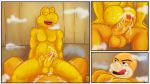  16:9 anthro balls bodily_fluids boom_boom butt comic_page cum cumshot duo ejaculation erection genital_fluids genitals hot_dogging humanoid_genitalia humanoid_penis koopa koopa_troopa male male/male male_penetrated male_penetrating male_penetrating_male mario_bros nintendo nude open_mouth penetration penis sauna scalie seamaster sex shell-less simple_background steam sweat tongue uncut video_games widescreen 