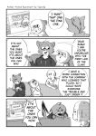  &lt;3 2020 4koma 5_fingers aniapt_(manga) anthro black_nose boba_bearstein bodily_fluids canid canine canis cheek_spots cheek_tuft chien clothed clothing comic cute_fangs detailed_background digital_media_(artwork) domestic_dog english_text facial_tuft fingers fluffy fluffy_tail furniture greyscale group hair happy heart_nose holding_object hoodie inside male male/male mammal manga mephitid messy_hair monochrome multicolored_body open_mouth open_smile raised_tail screentone simple_background sitting skunk smile sofa speech_bubble standing sweat sweatdrop table tantrum tapirclip text topwear tuft two_tone_body ursid uwu yelling 