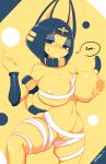  animal_crossing ankha_(animal_crossing) anthro big_breasts blush breasts domestic_cat egyptian felid feline felis female genitals hi_res jellcaps looking_at_viewer male male/female mammal nintendo nipples nude pussy simple_background solo text video_games 