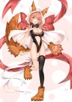  animal_ears fate/grand_order tail tamamo_cat yukineko1018 