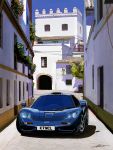  alley car ground_vehicle headlight highres license_plate m.m_(chosuke320) mclaren mclaren_f1 motor_vehicle no_humans original realistic scenery vehicle_focus wheel 