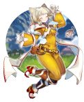  animal_ears boots cat_ears closed_eyes highres jumping jumpsuit niyah silver_hair xenoblade_(series) xenoblade_2 yagi_(kyuhyun) 