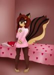  anthro clothing fishnet fishnet_legwear girly hi_res legwear male mammal max_draws rodent sciurid solo sweater topwear 