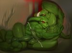  abs animal_humanoid arm_around_waist balls bdsm biceps big_balls big_muscles big_pecs big_penis bodily_fluids bondage bound cobra cuddling cum cum_drip cum_leaking cum_on_balls cumshot dripping duo ejaculation erection genital_fluids genitals green_body green_skin hand_behind_head head_on_chest horn hug huge_muscles humanoid humanoid_genitalia humanoid_penis justmegabenewell looking_at_viewer love lying male male/male muscular muscular_arms muscular_legs muscular_male pecs penis raised_arm red_eyes reptile reptile_humanoid scalie scalie_humanoid sitting snake snake_humanoid tail_wrapped tongue tongue_out triceps wrapped 