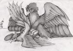  01phoenix01 2019 accipitrid accipitriform ambiguous/ambiguous ambiguous_gender ass_up avian bird duo eagle european_mythology feral graphite_(artwork) greek_mythology looking_at_another looking_at_partner looking_forward looking_pleasured lying monochrome mythological_avian mythological_firebird mythology on_front outside pencil_(artwork) phoenix raised_tail sex shaded spread_wings traditional_media_(artwork) vulture wings 