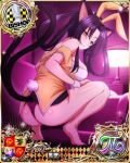  card_(medium) character_name chess_piece high_school_dxd kuroka_(high_school_dxd) official_art trading_card 