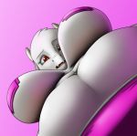  anthro big_breasts boss_monster bovid breasts caprine chubby_female clothing creatiffy curvy_figure digital_media_(artwork) female fur goat hi_res horn huge_breasts looking_at_viewer mammal nipple_tape pasties simple_background slightly_chubby solo tape toriel under_boob undertale video_games voluptuous white_body white_fur 
