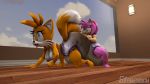  3d_(artwork) absurd_res amy_rose anthro breasts bulge canid canine clothing crossgender diaper digital_media_(artwork) duo erection erection_under_clothing eulipotyphlan feces fox ftg_crossgender fti_crossgender fur gynomorph gynomorph/gynomorph hedgehog hi_res infantilism intersex intersex/intersex madoka_starpunch mammal messy_diaper miles_prower mtg_crossgender mti_crossgender pink_body pink_fur scat soiled_diaper soiling sonic_the_hedgehog_(series) source_filmmaker tongue tongue_out watermark yellow_body yellow_fur 