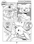  absurd_res amazinggwen animal_genitalia anthro ball_gag beastars blindfold bodily_fluids bound breasts canid canine canis clothing collar comic corset cuckold dialogue dildo domination erection female female/female gag genital_fluids genitals group haru_(beastars) hi_res humiliation infidelity juno_(beastars) lagomorph legoshi_(beastars) leporid lingerie male male/female mammal moan monochrome oral penis precum rabbit saliva sex_toy strapon text throbbing topwear voyeur wolf 