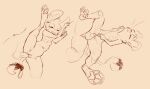 animancer belly_nipples breasts clit_fingering dipodid female hi_res jerboa luck_(animancer) mammal rodent small_breasts vaginal
