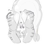ambiguous_gender anthro ass_up belly_valve bent_over butt butt_valve fish glistening glistening_body handles_on_hips hands_on_ground hi_res inflatable latex long_tail marine markings pool_toy pose rear_view requiem_shark shark sharp_teeth simple_coloring slightly_chubby solo sushi_(sushipaw) sushipaw tail tail_squish teeth thick_thighs tiger_shark upside_down