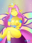  absurd_res andromorph anthro arthropod breasts butterfly complex_vortex empress_of_light fairy female hi_res insect intersex lepidopteran non-mammal_breasts smile solo terraria thick_thighs wings yellow_body yellow_skin 