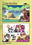  anthro bad_bear_ben comic imagination knife male mammal mugging procyonid raccoon slightly_chubby smile suid suina sus_(pig) takataka ursid wild_boar 