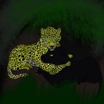  ambiguous_gender cave cuddling duo felid feline feral grass hi_res hug jaguar kittybastetinati mammal pantherine rosettes spots 