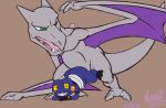  aerodactyl anal anal_penetration big_dom_small_sub brown_background croagunk duo feral feral_on_feral fossil_pok&eacute;mon green_eyes looking_pleasured male male/male male_penetrated male_penetrating male_penetrating_male muscular neos8 nintendo open_mouth penetration pok&eacute;mon pok&eacute;mon_(species) simple_background size_difference video_games wings 