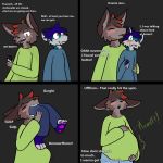  absurd_res anthro canid canine canis digital_media_(artwork) duo felid hi_res invalid_tag male male_pred male_prey mammal oral_vore pantherine tiger varknakfrery vore warrfoxx wolf 