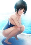  breasts nipples onigiri-kun school_swimsuit swimsuits tan_lines wet 