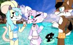  16:10 anonymous_artist anthro ashly bikini bikinis canid canine chill clothing demon felid feline female fox girls_in_bikini group holidays jasper lazy_artist leo lynx male male/female mammal mouse murid murine pastel riki rodent summer swimwear tagme widescreen 