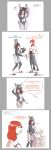  2020 animal_humanoid anthro clothing comic dialogue digitigrade duo english_text female fishnet footwear gesture handshake hat headgear headwear hi_res high_heels human humanoid lagomorph lagomorph_humanoid leporid leporid_humanoid magician mammal mammal_humanoid rabbit rabbit_humanoid shoes smile standing strawberrytfs text top_hat transformation 