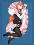  accelo anthro blue_eyes eyebrows eyelashes felid fur genitals girly hair hi_res leopard male mammal orange_hair pantherine penis pink_body pink_fur pink_nose smile solo spots spotted_body spotted_fur 
