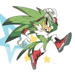  2020 accipitrid accipitriform anthro avian beak bird blue_eyes boots clothing escapethecitywithme eyewear feathers footwear gloves goggles goggles_on_head green_body green_feathers handwear jet_the_hawk male simple_background solo sonic_riders sonic_the_hedgehog_(series) star teeth white_background white_body white_feathers yellow_beak 