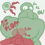 animal_genitalia animal_penis anthro anthro_dominating_human bodily_fluids canid canine canine_genitalia canine_penis crossgender cum cum_in_pussy cum_inside dominant dominant_anthro duo english_text female five_nights_at_freddy&#039;s fox genital_fluids genitals h_ghast hi_res human human_on_anthro impregnation interspecies knotting male male/female mammal mike_schmidt_(roommates) penis rackham_(roommates) roommates:motha scottgames sperm_cell submissive submissive_female submissive_human text
