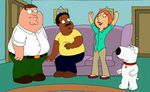  animated brian_griffin cleveland_brown family_guy lois_griffin peter_griffin 