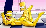  bart_simpson darkmatter marge_simpson tagme the_simpsons 