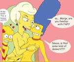  lindsey_naegle lisa_simpson marge_simpson tagme the_simpsons 