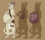  abdominal_bulge anthro belly big_belly bodily_fluids breasts claws digital_media_(artwork) dragon duo female human internal lemondeer mammal oral_vore size_difference stomach swallow-whole vore 