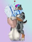  &lt;3 2020 3:4 4_toes 5_fingers absurd_res anthro anthro_on_anthro anthro_penetrated anthro_penetrating anthro_penetrating_anthro anthro_pred anthro_prey arcanine areola arms_around_neck australian_shepherd ball_bulge balls barefoot biceps big_balls big_penis biped black_body black_claws black_fur black_nose blue_background blue_hair bodily_fluids brown_body brown_fur canid canine canis cheek_tuft claws cock_vore cum cum_drip cum_on_ground cum_on_penis digital_drawing_(artwork) digital_media_(artwork) digitigrade domestic_dog dripping duo embrace erection eyes_closed facial_tuft fan_character fingers french_kissing fur fur_tuft genital_fluids genitals gradient_background grey_body grey_fur grey_text hair hand_on_penis head_tuft herding_dog hi_res highlights_(coloring) holding_penis hug huge_balls huge_penis humanoid_genitalia humanoid_penis hyper hyper_balls hyper_genitalia hyper_penis jaxson_(mirthyywolf) kissing licking_cum long_hair male male/male male_penetrated male_penetrating male_penetrating_male male_pred male_prey mammal mirthy_arcanine_(mirthyywolf) motion_lines multicolored_body multicolored_fur muscular muscular_male neck_tuft nintendo nipples nude pastoral_dog paws pecs penetration penile penis pok&eacute;mon pok&eacute;mon_(species) purple_hair quads rear_view red_nose romantic_ambiance romantic_couple same_size_vore sheepdog side_view simple_background small_tail soft_vore spots spotted_body spotted_fur standing stuck tan_areola tan_nipples tan_penis tan_tongue thebestvore three-quarter_view toes tongue tongue_out triceps tuft urethral urethral_bulge urethral_penetration vein veiny_penis video_games vore watermark white_hair 