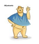  2020 anthro belly bovid caprine chubby_male clothing facial_hair hair hi_res male mammal oliver_baaple sheep towelthebear 