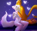  &lt;3 absurd_res anthro awakeningwind couple_(romantic) domestic_cat duchess duo eyes_closed felid feline felis female ginger hi_res jewelry love male male/female mammal necklace night paws roof simple_background star the_aristocats thomas 