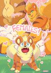  &lt;3 &lt;3_eyes absurd_res anatomically_correct anatomically_correct_genitalia anatomically_correct_pussy animal_genitalia animal_pussy anus breasts butt canid canine canine_pussy comic female feral fur genitals group growlithe hair hi_res looking_at_viewer looking_back male mammal nikkibunn nintendo nipples nude one_eye_closed open_mouth penis penis_tip plump_labia pok&eacute;mon pok&eacute;mon_(species) presenting presenting_hindquarters presenting_pussy pussy reaction_image tailwag video_games wink 