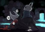  big_breasts bodily_fluids breasts cum cum_inside cumbread duo female genital_fluids hi_res hollow_knight hollow_knight_(character) hornet_(hollow_knight) male male/female team_cherry video_games 