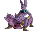  anal anthro beerus bodily_fluids boots champa clothing dragon_ball dragon_ball_super duo erection footwear genitals hi_res male male/male oral penis rimming saliva sex tea_time tongue 