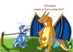  charizard chomper crossover land_before_time pokemon 