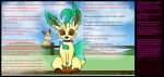 2024 ambiguous_gender annoying black_border black_inner_ear blue_markings border brown_markings brown_sclera chat_window collar colored cross-popping_vein dialogue dipstick_ears dipstick_tail duo ear_markings eeveelution english_text feral front_view fur furrowed_brow generation_1_pokemon generation_4_pokemon green_ear_tips green_markings green_tail_tip green_tuft hi_res jolteon leafeon leg_markings legs_together livestream markings multicolored_ears neck_tuft nintendo nude open_mouth open_smile outside pokemon pokemon_(species) pomiart profanity quadruped sitting sitting_on_ground smile smug socks_(marking) solo_focus tail tail_markings text tuft username wall_of_text white_body white_fur yellow_body yellow_fur