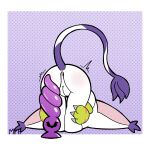 anthro anus bandai_namco bent_over bianc_(el_senor_erizo) butt claws clothing digimon digimon_(species) dildo felid female fur gatomon genitals gloves handwear hi_res imminent_masturbation mammal mr_harinezumi nude presenting presenting_anus presenting_hindquarters presenting_pussy pussy sex_toy solo tail white_body white_fur