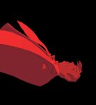  1boy better_call_saul black_background breaking_bad brown_hair brown_jacket closed_eyes closed_mouth collared_shirt highres jacket male_focus matias_bergara mature_male monochrome necktie red_necktie red_shirt red_theme saul_goodman shirt short_hair solo suit_jacket upper_body 