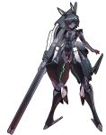  1boy absurdres advance_of_zeta ahoge arms_at_sides beam_rifle black_hair black_skin blue_eyes bulge colored_skin energy_gun erection erection_under_clothes full_body gundam hair_over_one_eye highres joints mecha_danshi mold_(pixiv6616319) otoko_no_ko robot_joints solo standing tr-6_woundwort weapon white_background 
