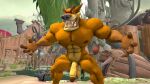 2025 3d_(artwork) abs activision alternate_version_at_source anthro balls biceps big_penis brown_eyes brown_hair claws crash_bandicoot_(series) dasyuromorph deltoids digital_media_(artwork) erection eyebrows fangs fur genitals glans hair hi_res male mammal marsupial mightyk muscular muscular_anthro muscular_arms muscular_legs muscular_male muscular_thighs nipples open_mouth orange_body orange_fur pecs penis pose recently_extinct_species sharp_teeth solo tail tan_body tan_fur teeth thick_eyebrows thylacine tiny_tiger tongue vein veiny_penis yellow_sclera